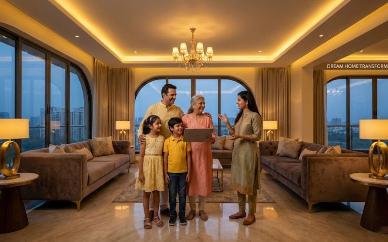 Client Stories: Premium Interior Transformation for an Indian Family